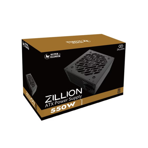 Захранване Super Flower Zillion DB Bronze 550W, ATX 2.4, 80+ Bronze