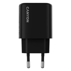 Зарядно Canyon OnCharge 250, 25W, 1x USB-C PD, EU стандарт, Black