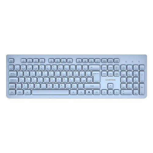 Безжична клавиатура CANYON HKB-W01, Blue