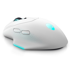 Безжична мишка Alienware Wireless Gaming Mouse, AW620M, Lunar Light