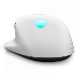 Безжична мишка Alienware Wireless Gaming Mouse, AW620M, Lunar Light
