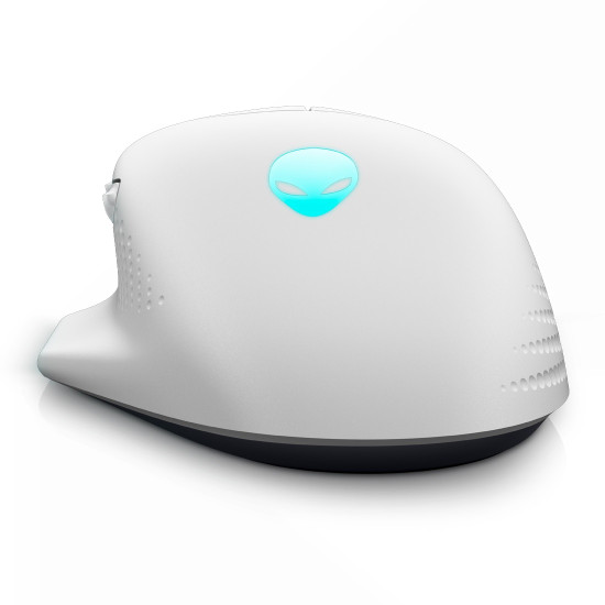 Безжична мишка Alienware Wireless Gaming Mouse, AW620M, Lunar Light
