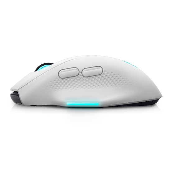 Безжична мишка Alienware Wireless Gaming Mouse, AW620M, Lunar Light