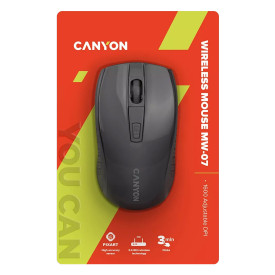 Безжична мишка CANYON MW-7, Black