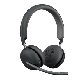 Безжични слушалки Logitech Zone Wireless 2, Bluetooth 5.2, USB-C, USB-A, Graphite