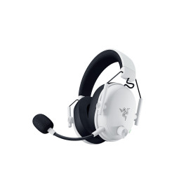 Безжични слушалки Razer BlackShark V3, Bluetooth, 2.4GHz, USB-C, THX Spatial Audio, 50 mm Drivers, White