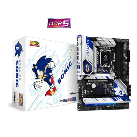 Дънна платка ASRock Z790 PG Sonic, ATX, Socket LGA1700, 4x DDR5, 1x PCIe 5.0 x16