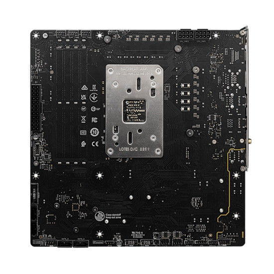 Дънна платка MSI B650M PROJECT ZERO, mATX, Socket AM5, Dual Channel DDR5, 1x PCIe x16
