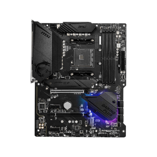 Дънна платка MSI MPG B550 GAMING PLUS, ATX, Socket AM4, AMD B550, 4x DIMM, Dual Channel DDR4, 1x PCIe 4.0/3.0 x16