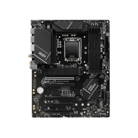 Дънна платка MSI PRO B760-P WIFI DDR4, ATX, Socket 1700, Dual Channel DDR4, 2x PCIe x16