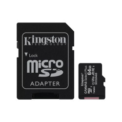 Карта памет Kingston Canvas Select Plus, 64GB, microSDXC, Adapter