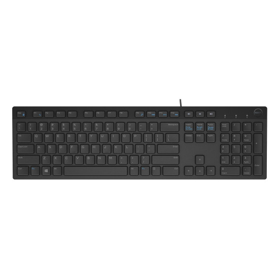 Клавиатура Dell KB216, 580-ADHK-14, Black