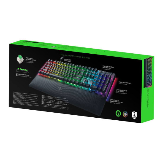 Клавиатура Razer BlackWidow V4, RZ03-04690100-R3M1, Black