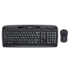 Комплект клавиатура и мишка LOGITECH MK330, Black