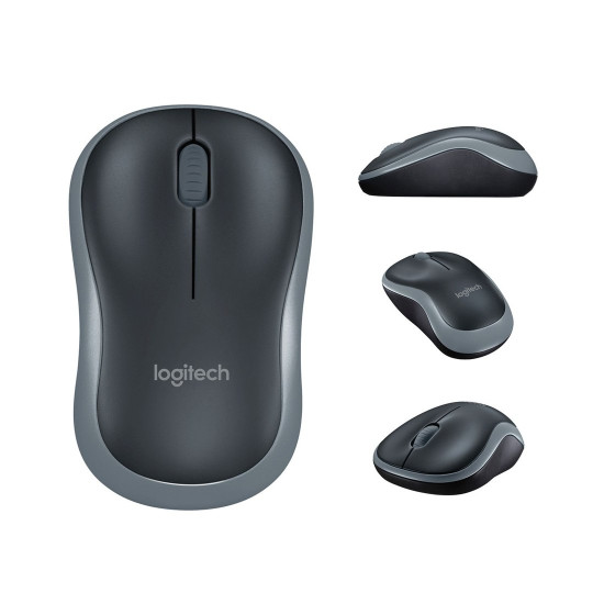 Комплект клавиатура и мишка LOGITECH MK330, Black