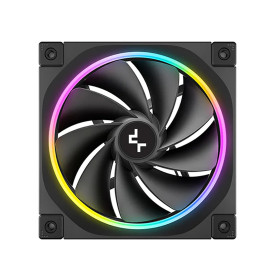 Комплект вентилатори DeepCool FL12R 3IN1, 3x120 mm, ARGB, Black