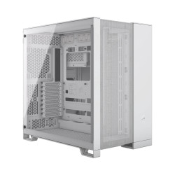 Кутия за компютър Corsair 6500D Airflow Tempered Glass Mid-Tower, White