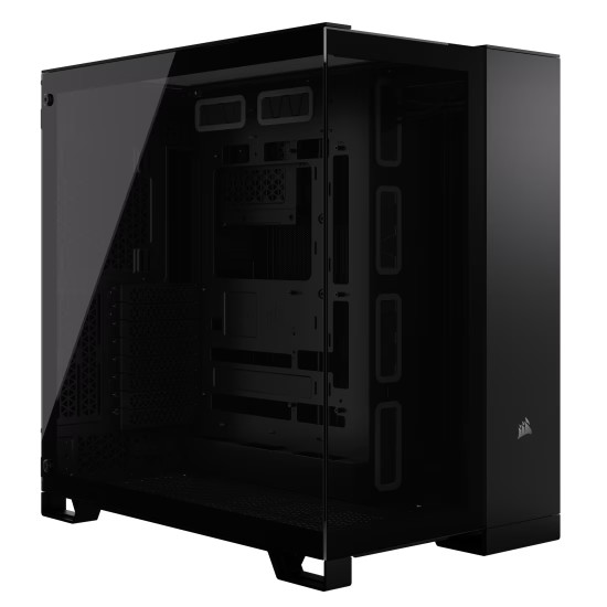 Кутия за компютър Corsair 6500X Tempered Glass Mid-Tower, Black