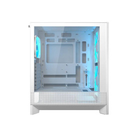 Кутия за компютър  COUGAR AIRFACE 180, Mid Tower, White