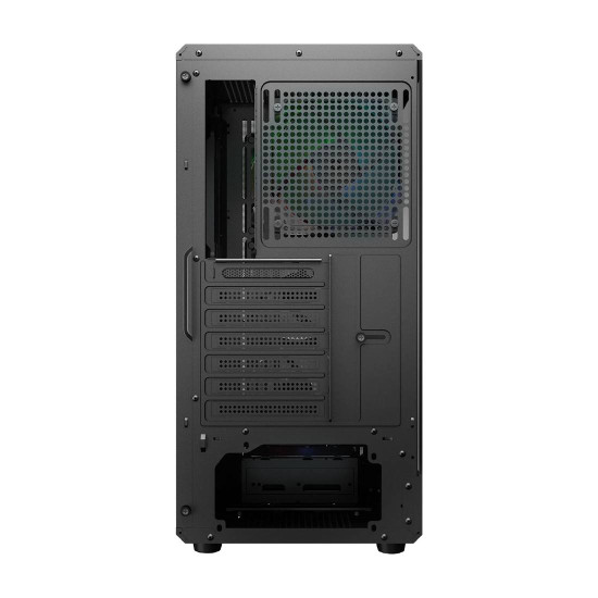 Кутия за компютър COUGAR AIRFACE PURE RGB, Mid Tower, Black