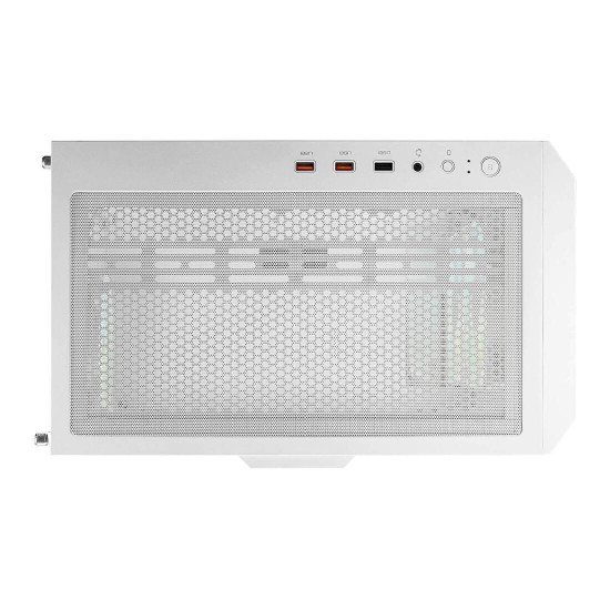 Кутия за компютър COUGAR Gaming DUOFACE RGB PC Case, Mid Tower, White