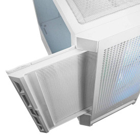 Кутия за компютър COUGAR Gaming DUOFACE RGB PC Case, Mid Tower, White