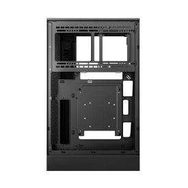 Кутия за компютър DeepCool CH270 DIGITAL, 2 x USB 3.0, 1 x USB Type-C Gen 2, 1 x Audio/Mic, Black
