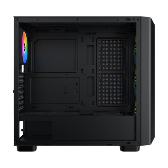 Кутия за компютър XIGMATEK Gaming Y Pro, EN42249, BK, EATX, U3x1 + U2x2, Dual ARGB LED Strip FP & Left TG, 4PCS S20A & Galaxy II Fan Control Kit