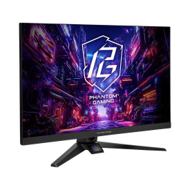 Монитор ASRock Gaming, 27 инча, FHD 1920 x 1080, IPS, 180 Hz, 1 ms MPRT, 1 x DisplayPort 1.2