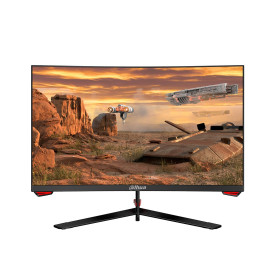 Монитор Dahua LM24-E230C, 23.6 инча, FHD 1920x1080, VA, 165Hz, 1ms, 99% sRGB, 16:9, 3000:1, 178°/178°, 1x DisplayPort 1.2, 2x HDMI 1.4, 1x Audio Out