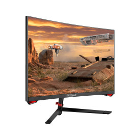 Монитор Dahua LM24-E230C, 23.6 инча, FHD 1920x1080, VA, 165Hz, 1ms, 99% sRGB, 16:9, 3000:1, 178°/178°, 1x DisplayPort 1.2, 2x HDMI 1.4, 1x Audio Out