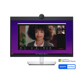 Монитор Dell Pro P2724DEB, 27 инча, QHD, IPS, 60Hz, USB-C хъб, 90W Power Delivery, RJ45, камера 4MP, Microphone, Speakers