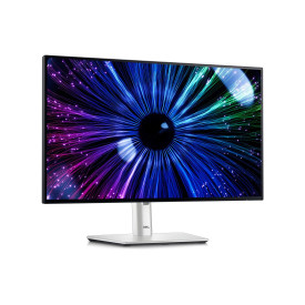 Монитор Dell UltraSharp U2424HE, 24 инча, Full HD, IPS, 120Hz, USB-C хъб, 90W Power Delivery, DisplayPort, HDMI, RJ45, ENERGY STAR