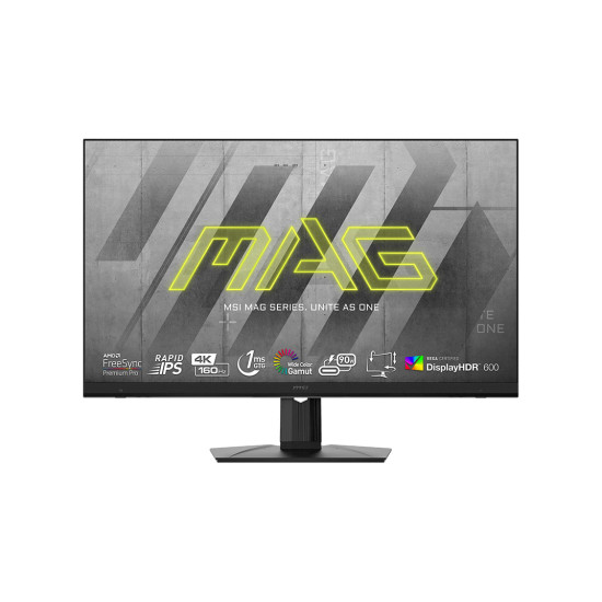 Монитор MSI MAG 323UPF, 32 инча, Rapid IPS, 3840x2160, 160Hz, 1ms GTG, HDR, AMD FreeSync Premium Pro, USB Type-C, HDMI 2.1