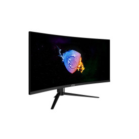 Монитор MSI Optix MAG342CQR, 34 инча, Curved VA, 3440x1440, 144Hz, 1ms GTG, 1500R, AMD Adaptive Sync, HDR, Night Vision, Anti-Flicker