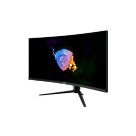 Монитор MSI Optix MAG342CQR, 34 инча, Curved VA, 3440x1440, 144Hz, 1ms GTG, 1500R, AMD Adaptive Sync, HDR, Night Vision, Anti-Flicker
