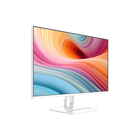 Монитор MSI PRO MP275W E2, 27 инча, IPS, 1920x1080, 120Hz, 1ms MPRT, HDR, Anti-Flicker, HDMI, DisplayPort, VGA, Speakers