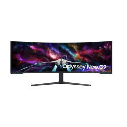 Монитор Samsung Odyssey Neo G9 G95NC, 57 инча, VA, Dual UHD, Quantum Mini LED, 240Hz, 1ms, HDR1000, AMD FreeSync Premium Pro
