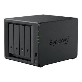 NAS устройство Synology DS423+, Tower, 4-Bays, CPU Intel Celeron J4125 2.7 GHz, 2 GB DDR4, 2 x M.2 2280 SSD, 2 x 1GbE, 2 x USB 3.2