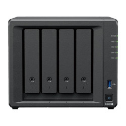NAS устройство Synology DS423+, Tower, 4-Bays, CPU Intel Celeron J4125 2.7 GHz, 2 GB DDR4, 2 x M.2 2280 SSD, 2 x 1GbE, 2 x USB 3.2