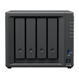 NAS устройство Synology DS423+, Tower, 4-Bays, CPU Intel Celeron J4125 2.7 GHz, 2 GB DDR4, 2 x M.2 2280 SSD, 2 x 1GbE, 2 x USB 3.2