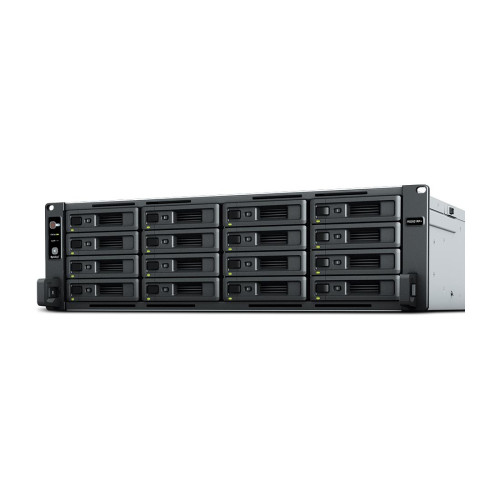 NAS устройство Synology RackStation RS2821RP+, 16-bay, AMD Ryzen V1500B, 4GB RAM, 4x RJ-45 1GbE LAN, 2x USB 3.2
