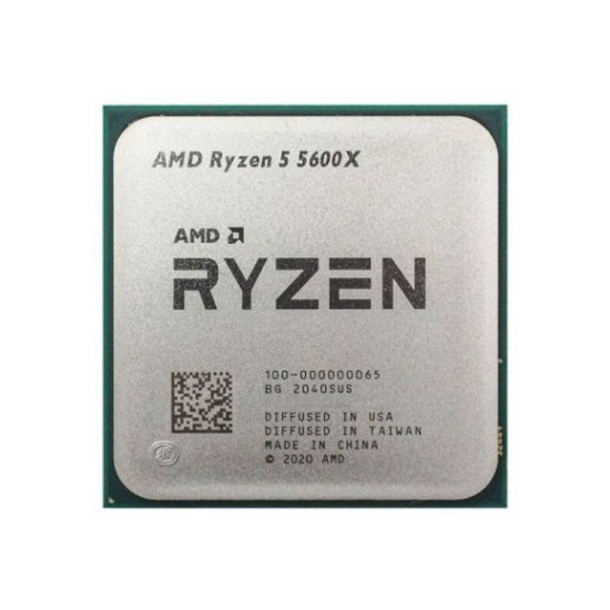 Процесор AMD Ryzen 5 5600X, 6C/12T, 3.7/4.6GHz Max Boost, 35MB, 65W, AM4, MPK с Охладител