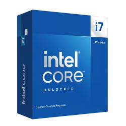 Процесор Intel Core i7-14700KF, до 5.6 GHz, 33 MB кеш, LGA 1700, BOX