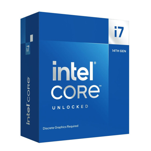 Процесор Intel Core i7-14700KF, до 5.6 GHz, 33 MB кеш, LGA 1700, BOX