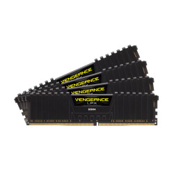 RAM памет Corsair Vengeance LPX, 64GB (4x16GB) DDR4, 3600MT/s, CL18, Kit of 4