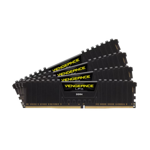 RAM памет Corsair Vengeance LPX, 64GB (4x16GB) DDR4, 3600MT/s, CL18, Kit of 4