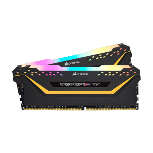 RAM памет Corsair Vengeance RGB PRO, 16GB (2x8GB) DDR4, 3200MT/s, CL16, TUF Gaming Edition, Kit of 2