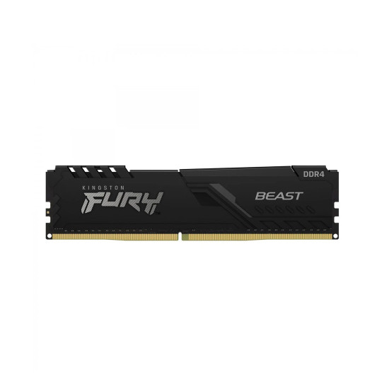 RAM памет Kingston FURY Beast Black, 16GB (2x8GB) DDR4, 3200MT/s, CL16, Kit of 2