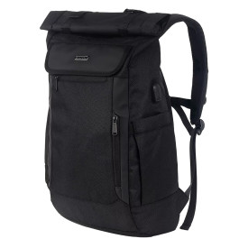 Раница за лаптоп Canyon Urban RT-7 Rolltop, 17.3 инча, Waterproof, Black